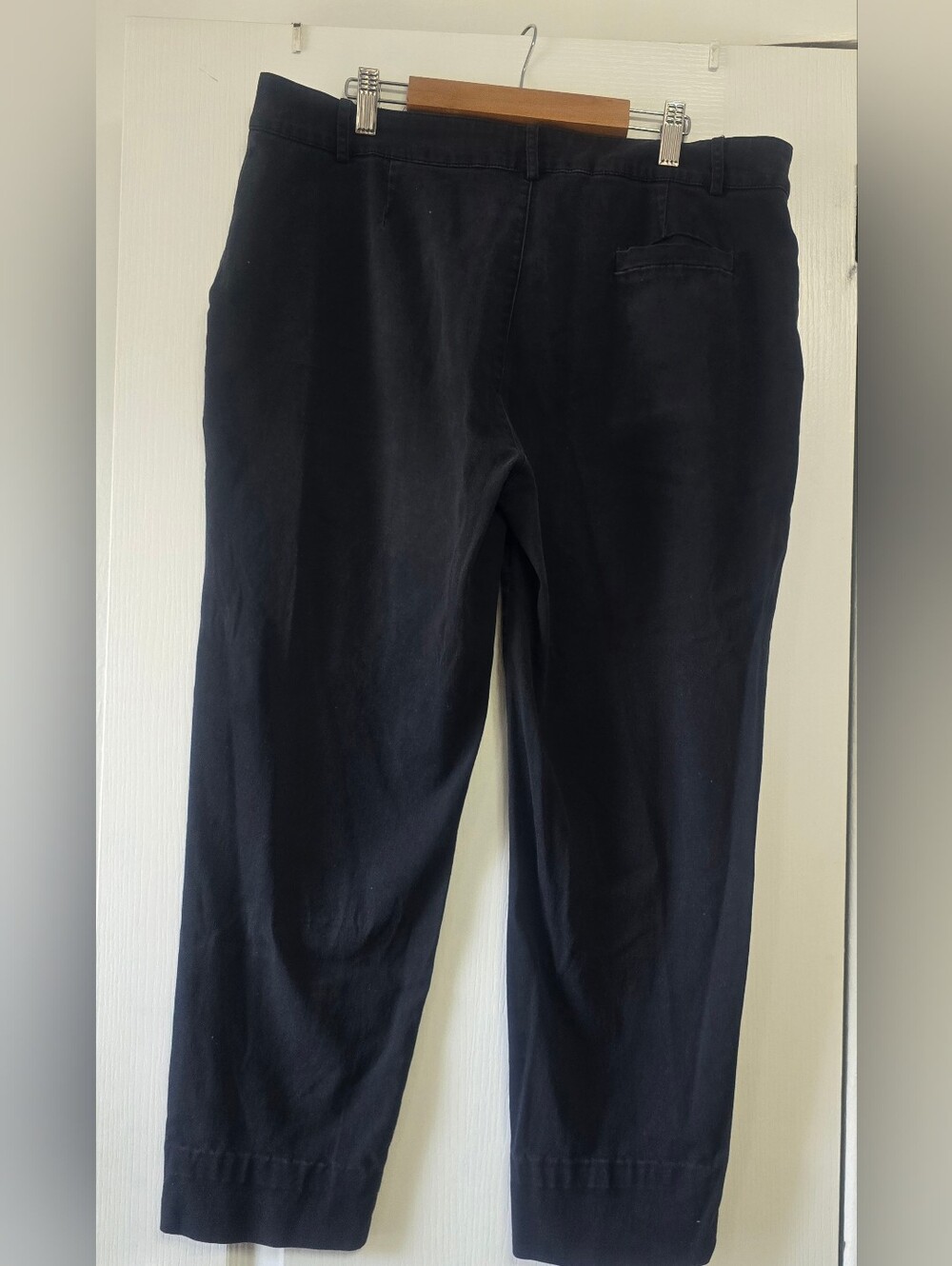 Women's Black Stretch Pants XL No Brand - Picture 3 of 8